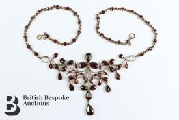 Antique Garnet Necklace