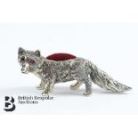 Silver Fox Pin Cushion