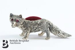 Silver Fox Pin Cushion