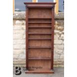 Victorian Glaze Fronted Book Case