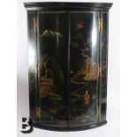 Chinoiserie Wall Mounted Cupboard