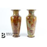 Pair of Royal Doulton Vases