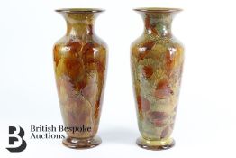 Pair of Royal Doulton Vases