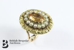 Victorian Topaz Ring