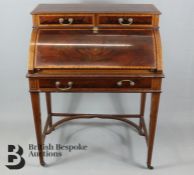 Edwardian Bombe Desk