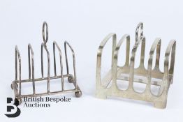 Large Silver Toast Rack