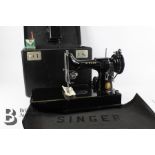 Miniature Electric Singer Sewing Machine