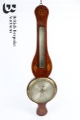 19th Century J. Somalvico & Son Wheel Barometer