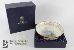 Royal Worcester Limited Edition Worcester Scenes Flight Bowl