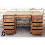 The Old Times Furnishing Co Mahogany Office Desk