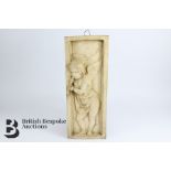 Terracotta Cherub Plaque