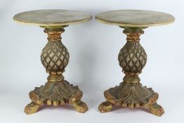 A Pair of Venetian Occasional Tables