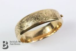 9ct Gold Bangle