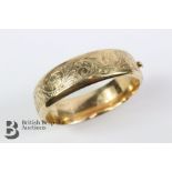 9ct Gold Bangle