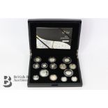 Royal Mint Silver Proof Coin Set 2011