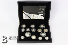 Royal Mint Silver Proof Coin Set 2011