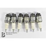 Set of Six Champion D-16 (18mm) Spark Plugs