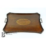 Mahogany Butlers Tray