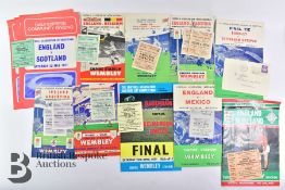 Quantity of Various Cup Final and International Programmes and Tickets 1948 to 1980