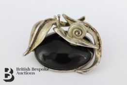 Sterling Silver Brooch