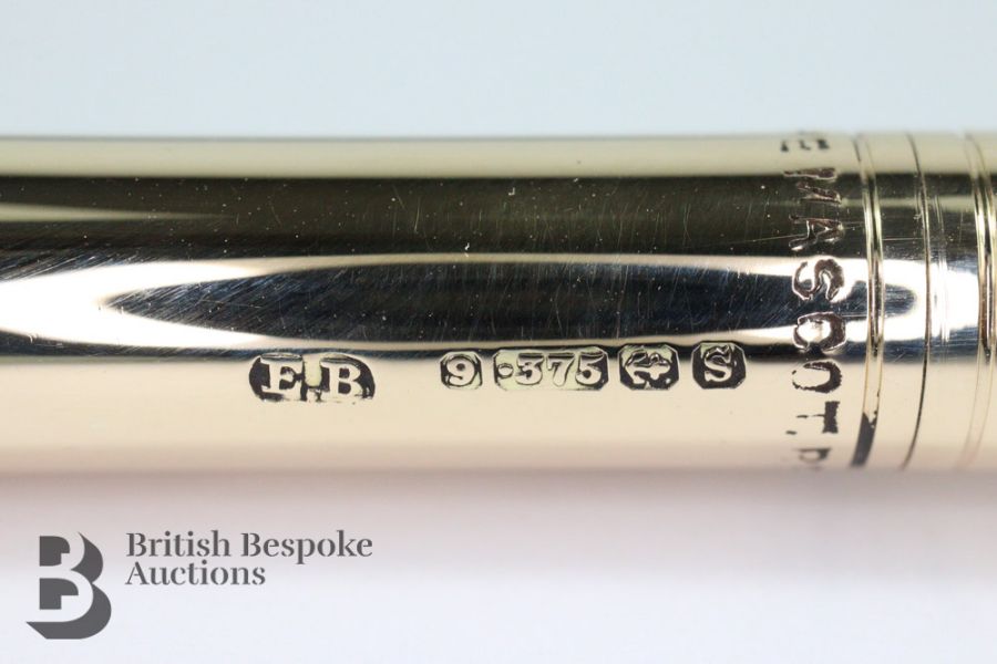 9ct Gold Baker's Pointer Propelling Pencil - Image 3 of 5