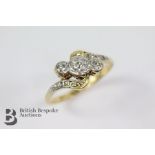 18ct and Platinum Three Stone Diamond Ring