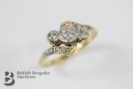 18ct and Platinum Three Stone Diamond Ring