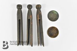 Suffragette Coins and Holloway Prison Pegs