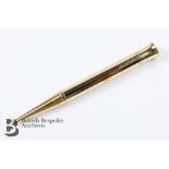 9ct Gold Baker's Pointer Propelling Pencil