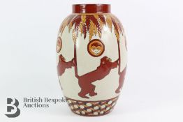 Belgium Keralouve Ceramic Vase