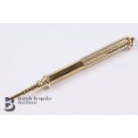 9ct Gold Telescopic Pencil