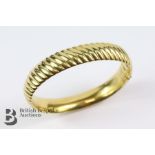 18ct Yellow Gold Bangle