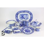 George Jones Blue and White Ironstone