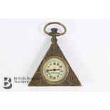 Self-Wind Brass-Cased Pocket Watch