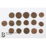 Indian Mughal Copper Coins