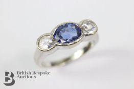 Bespoke 14/15ct Ceylonese Sapphire Ring