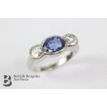 Bespoke 14/15ct Ceylonese Sapphire Ring