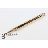 9ct Gold Telescopic Pencil