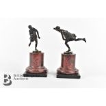 Ferdinand Barbedienne (1810-1892) Patinated Bronzes