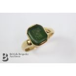 Victorian 18ct Yellow Gold Seal Ring
