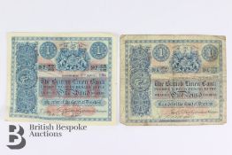 Scottish The British Linen Bank 1914 and 1918