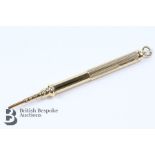 9ct Gold Telescopic Pencil