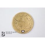 1863 One Dollar Coin