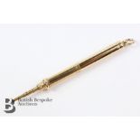 9ct Gold Telescopic Pencil