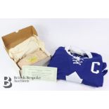 Genuine Brick from Chicago Stadium and Toronto Maple Leafs Interest Incl. Signed Dion Phaneuf Jersey