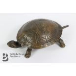 Bronze Tortoise Reception Bell