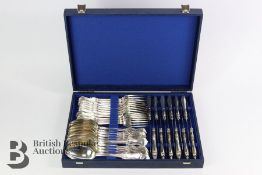 GAB Swedish Silver Flatware Service