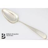 Norwegian Silver Basting Spoon