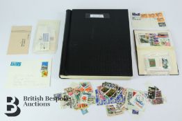Guernsey Stamps in Album
