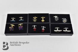 Collection of Boxed and Unused Classic Car Owners Cufflink's